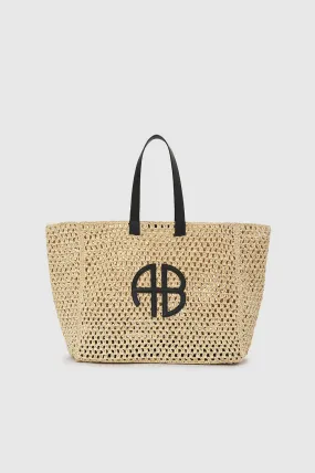 Anine Bing Large Rio Tote - Natural