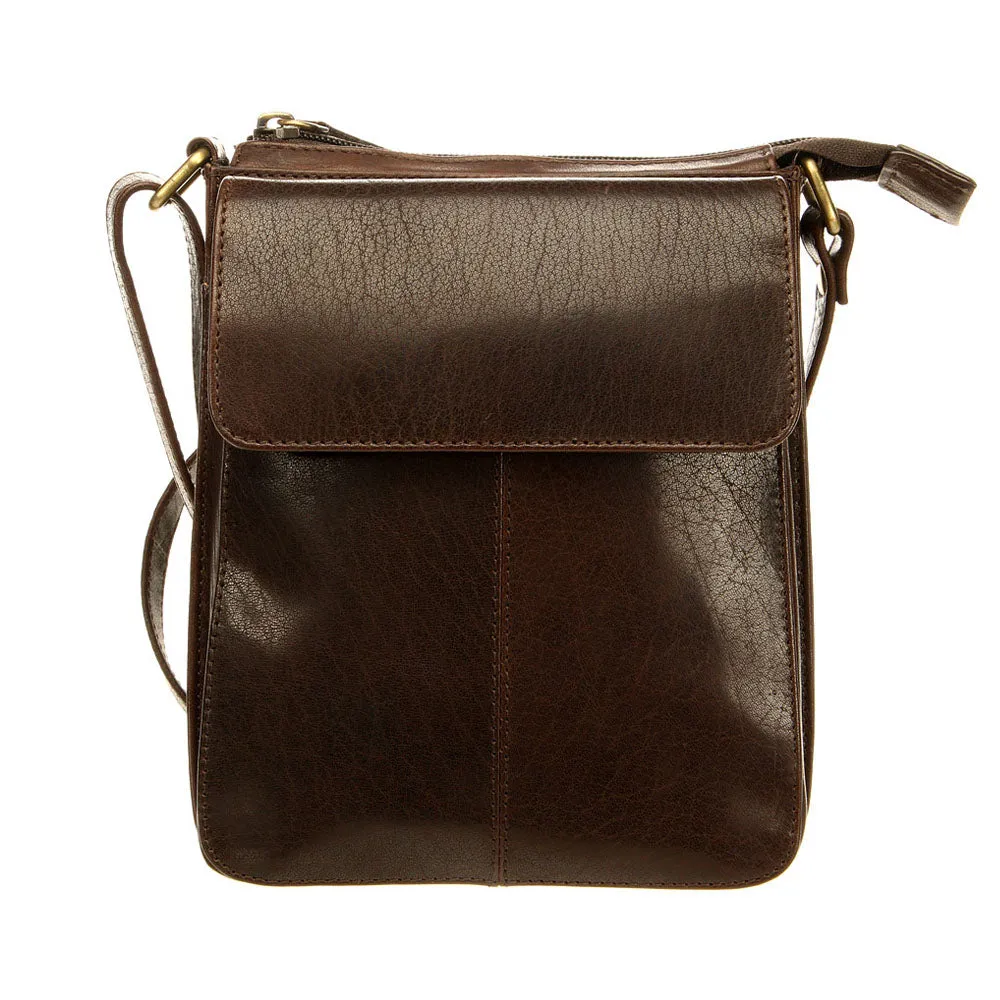 Brown Leather Pup Bag