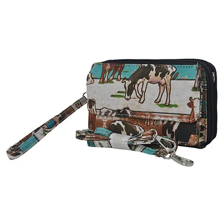 Country Side Moo NGIL Canvas All in One Wallet