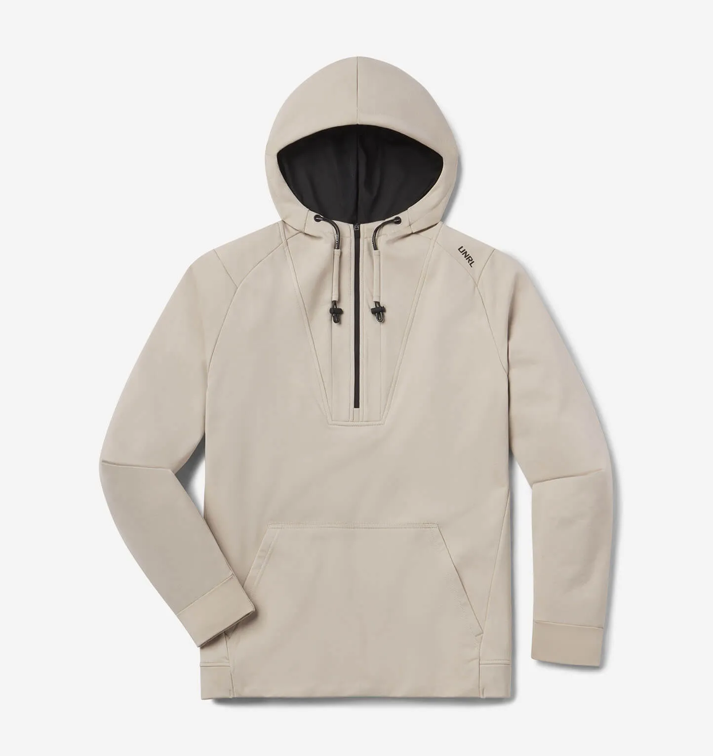 Crossover Half-Zip Hoodie