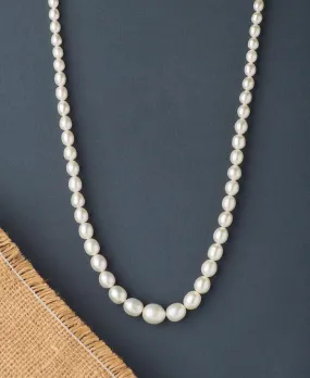 Elegant 1 line Pearl Necklace