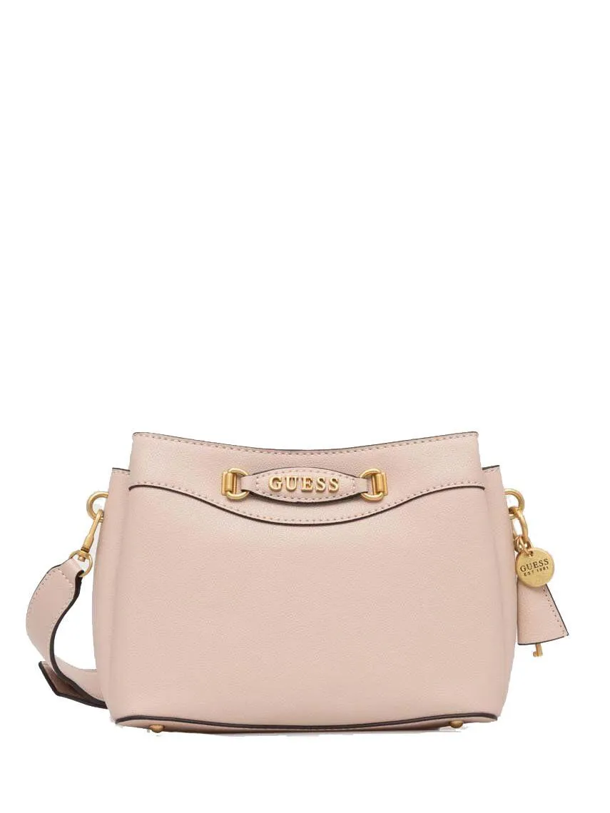 GUESS EMERA CROSSBODY BAG BEIGE