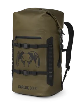 Karluk 3000 Roll Top Dry Backpack | Coyote Brown