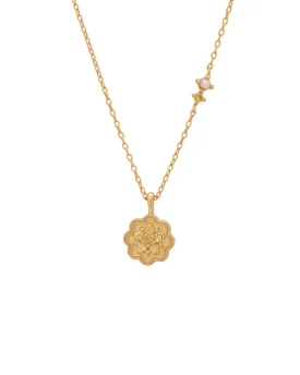 Lotus Mooncake Necklace