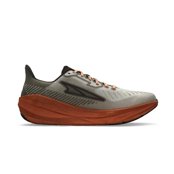 Mens Altra Experience Flow in Gray/Orange