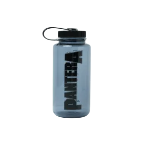 Pantera Logo Black Water Bottle