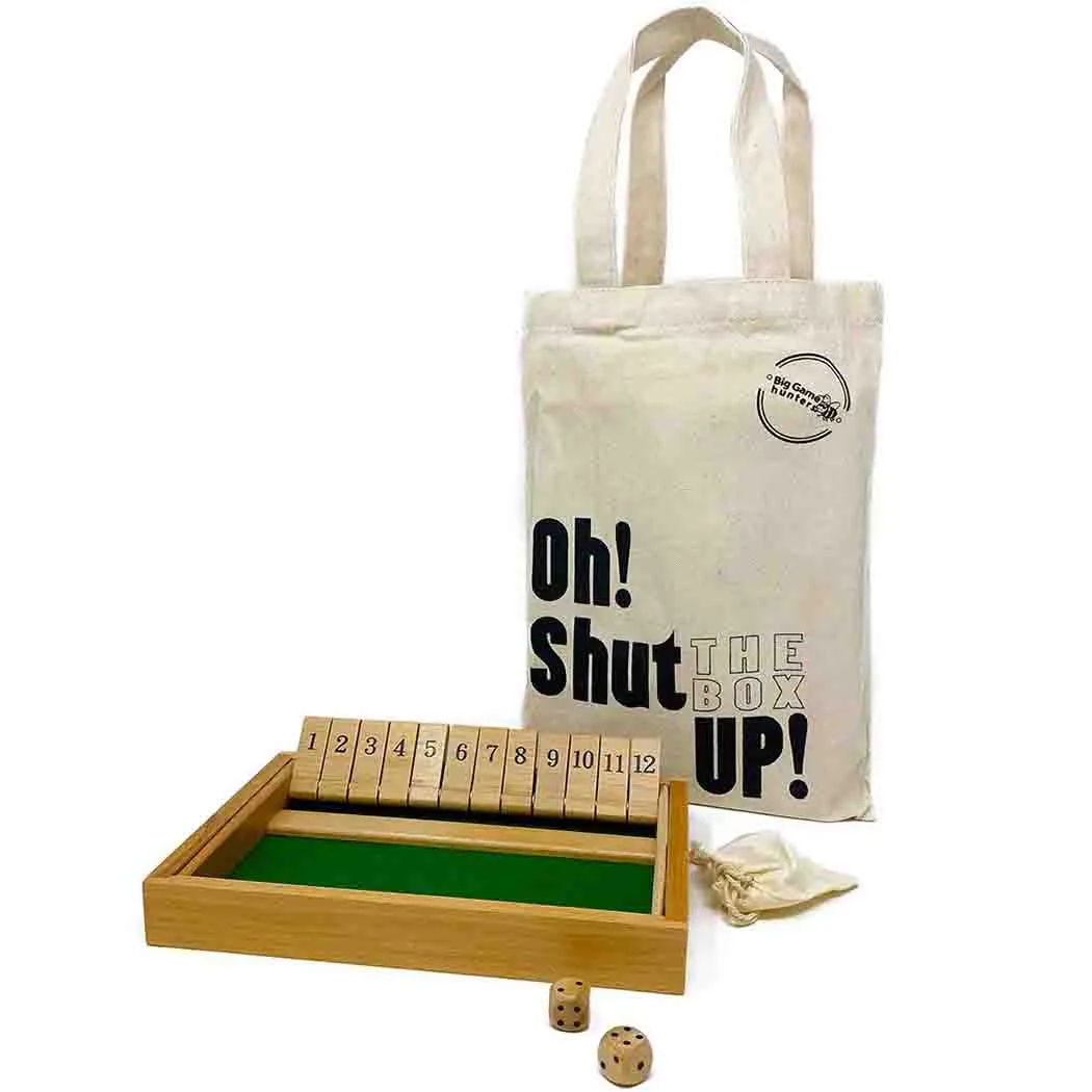 Shut the Box Game with 12 Numbers - Beechwood