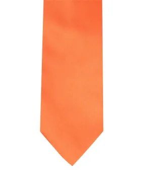 Tie & Pocket Square - Orange